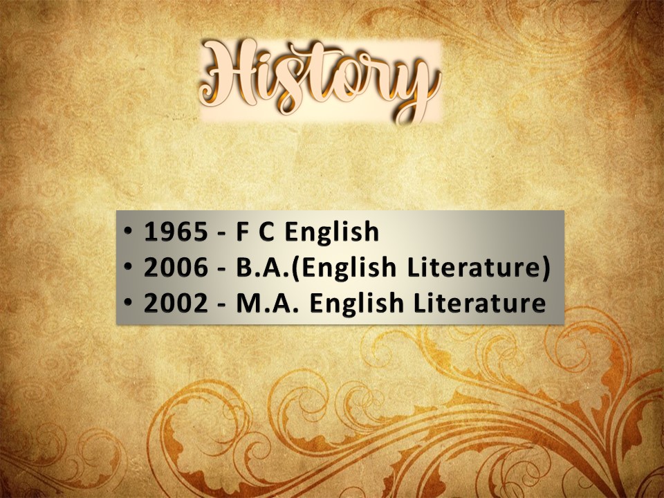 Department at a Glance
