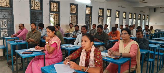 सत्र 2026- 27  स्टाफ काउंसिल की प्रथम बैठक प्राचार्य मैम की अध्यक्षता में आज आयोजित की गई